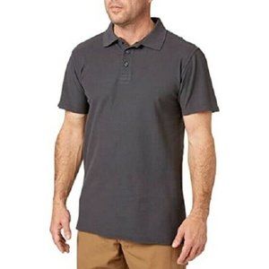 Field & Stream Men's Large L Signature Pique Polo  Charcoal Gray